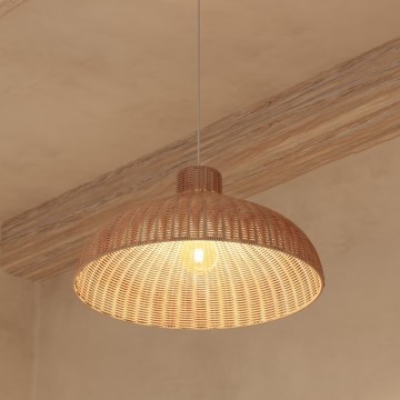 Atmosphera - Hängeleuchte ORI 1xE27/40W/230V Rattan