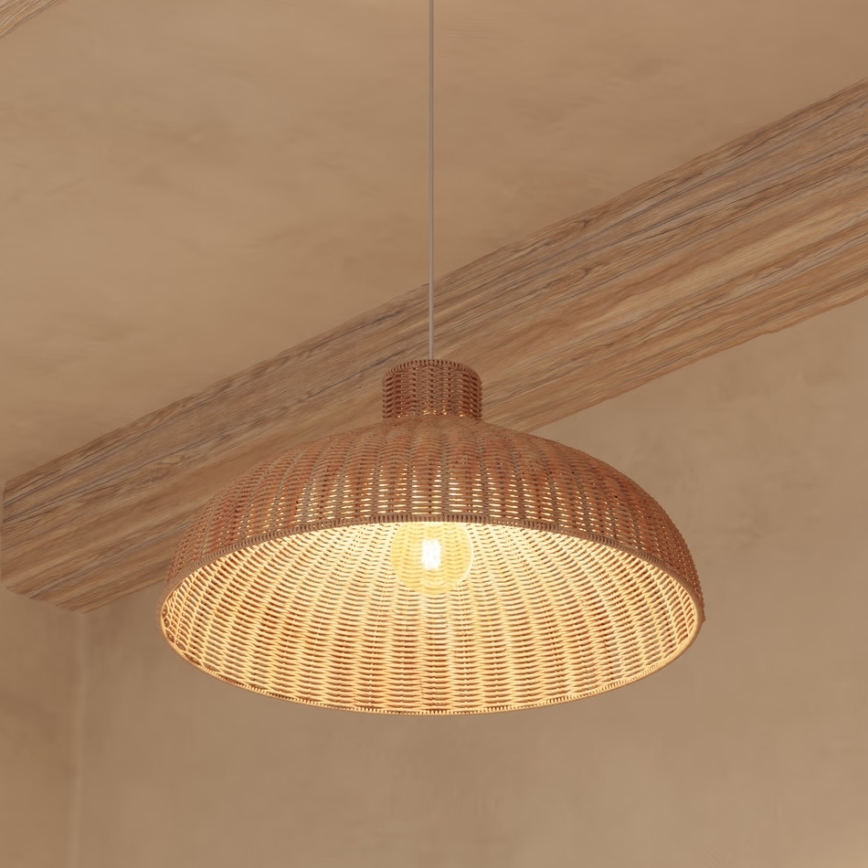 Atmosphera - Hängeleuchte ORI 1xE27/40W/230V Rattan