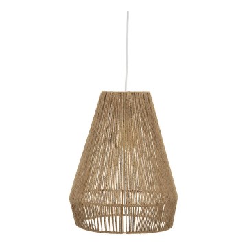 Atmosphera - Hängeleuchte PALM 1xE27/40W/230V Jute