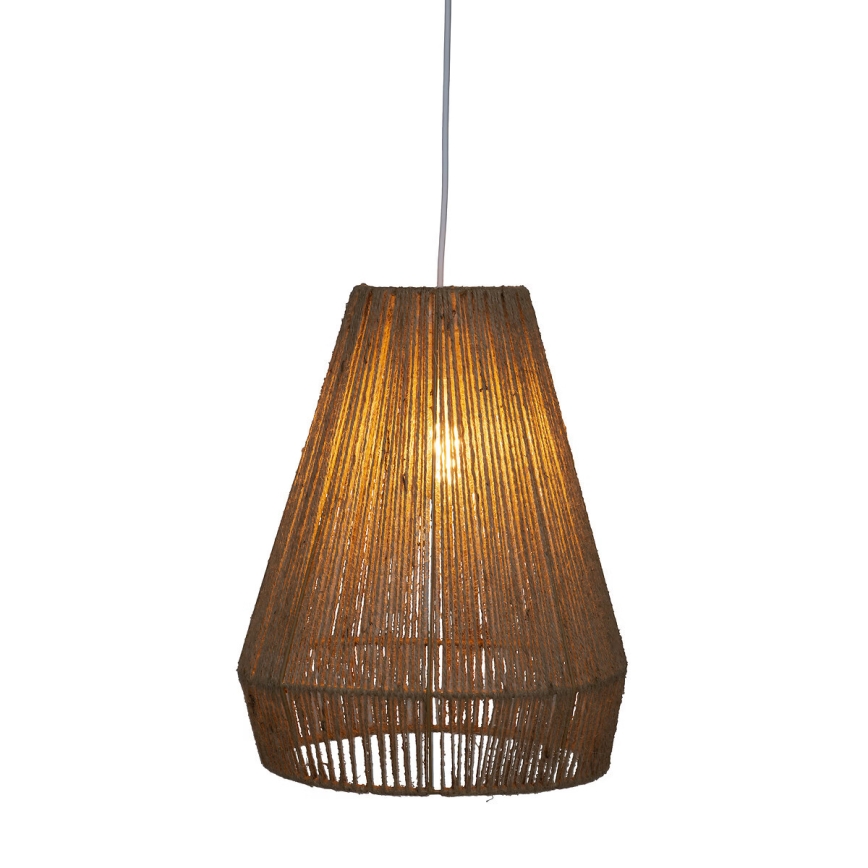 Atmosphera - Hängeleuchte PALM 1xE27/40W/230V Jute