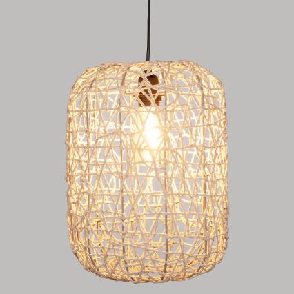 Atmosphera - Hängeleuchte RAAHE 1xE27/40W/230V Jute