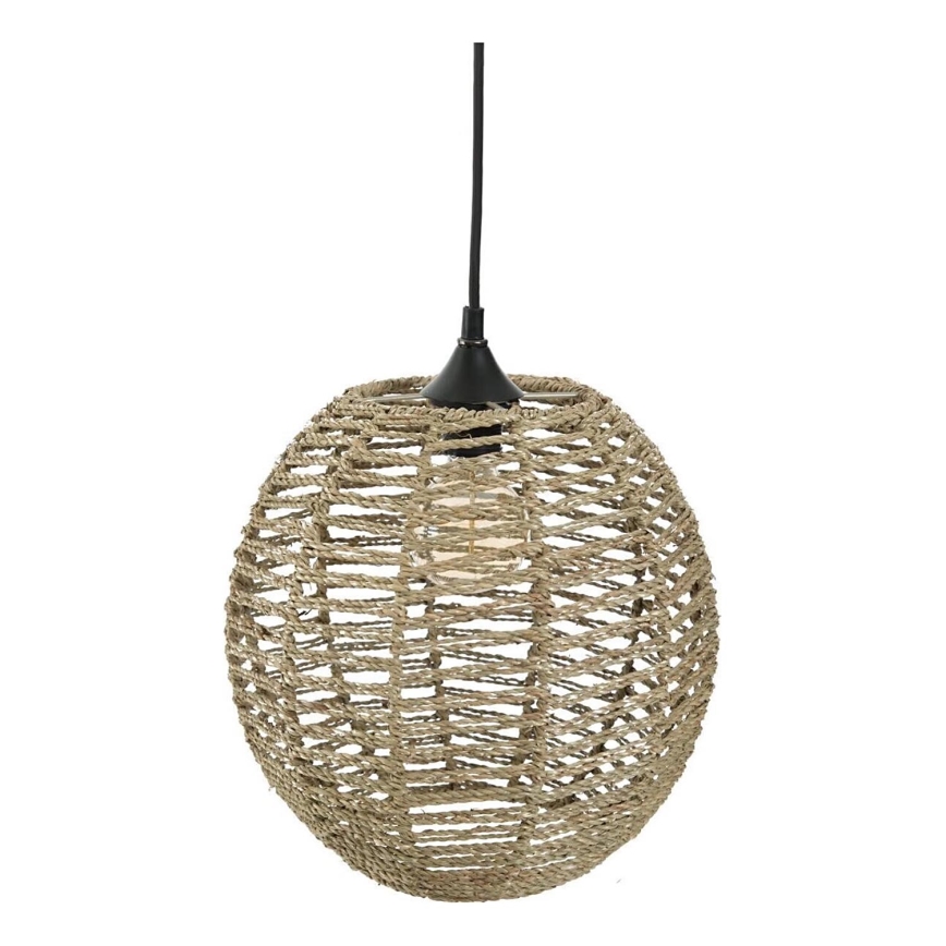Atmosphera - Hängeleuchte RANA 1xE27/40W/230V Rattan