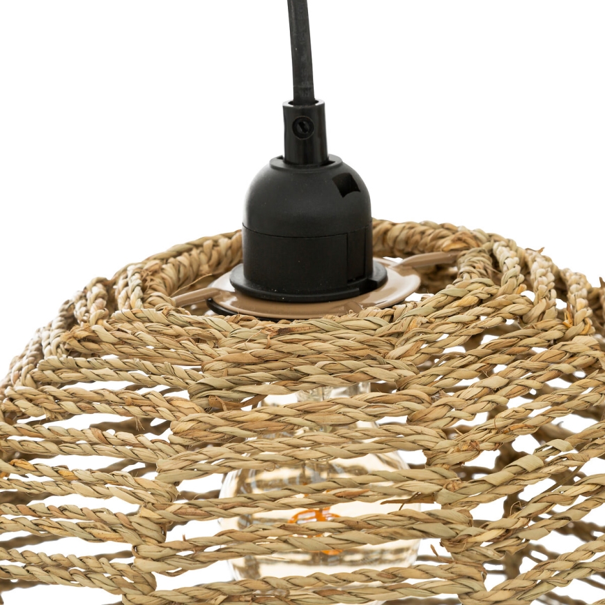 Atmosphera - Hängeleuchte RANA 2xE27/40W/230V Rattan
