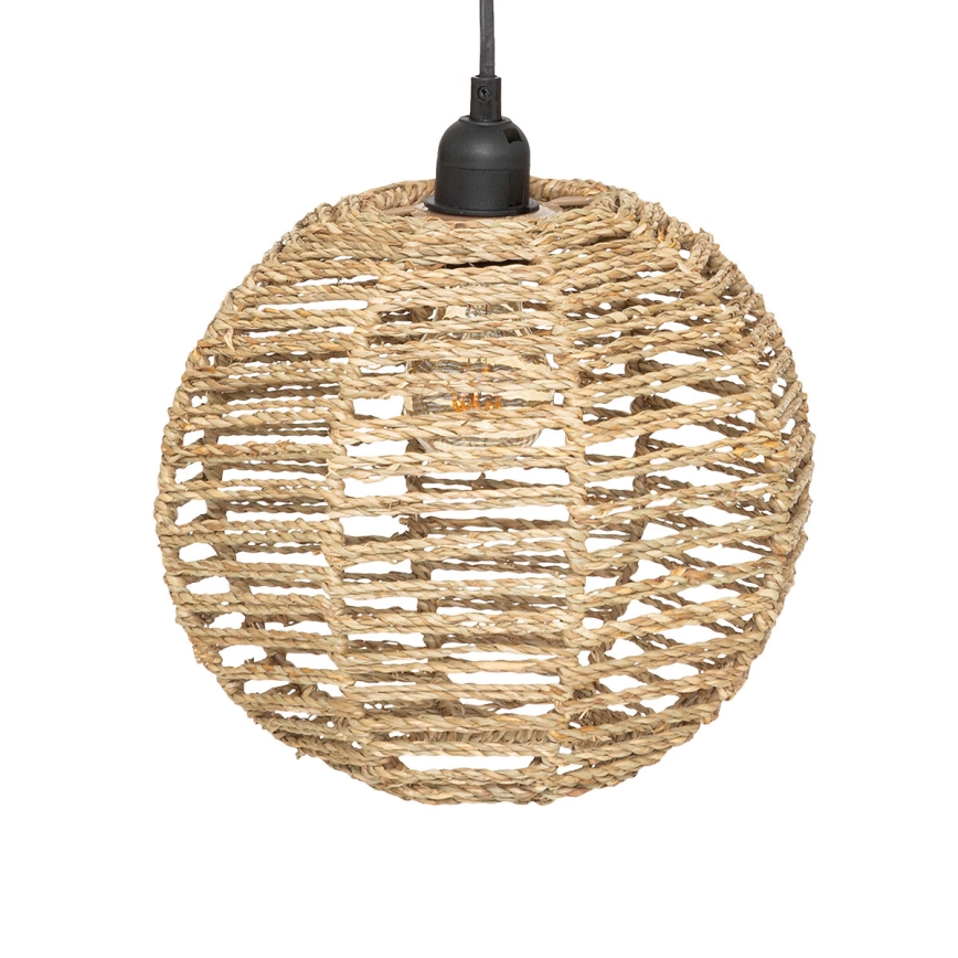 Atmosphera - Hängeleuchte RANA 2xE27/40W/230V Rattan
