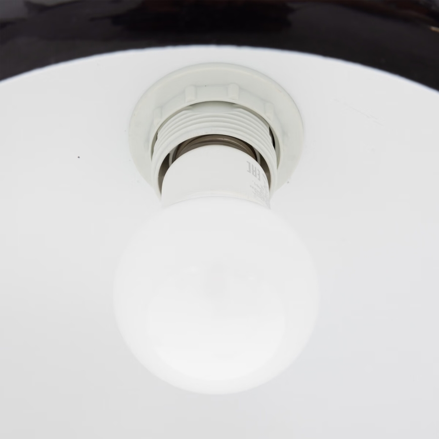 Atmosphera - Hängeleuchte SAVIO 1xE27/40W/230V schwarz