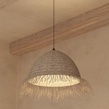 Atmosphera - Hängeleuchte SEA VIEW 1xE27/40W/230V Schilf