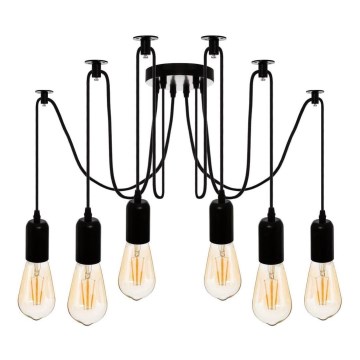 Atmosphera - Hängeleuchte UDELL 6xE27/40W/230V Spinne