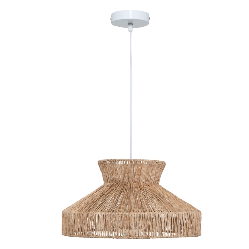 Atmosphera - Hängeleuchte ZELIA 1xE27/40W/230V Jute