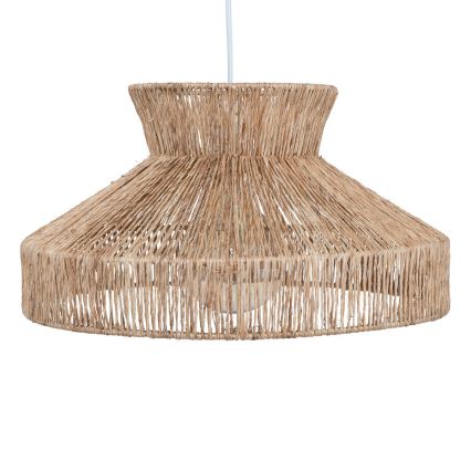 Atmosphera - Hängeleuchte ZELIA 1xE27/40W/230V Jute