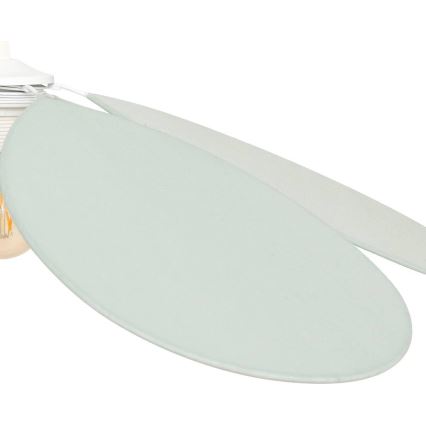 Atmosphera - Kinder-Pendelleuchte an Schnur NAYA 1xE27/40W/230V Ø 72 cm mintgrün