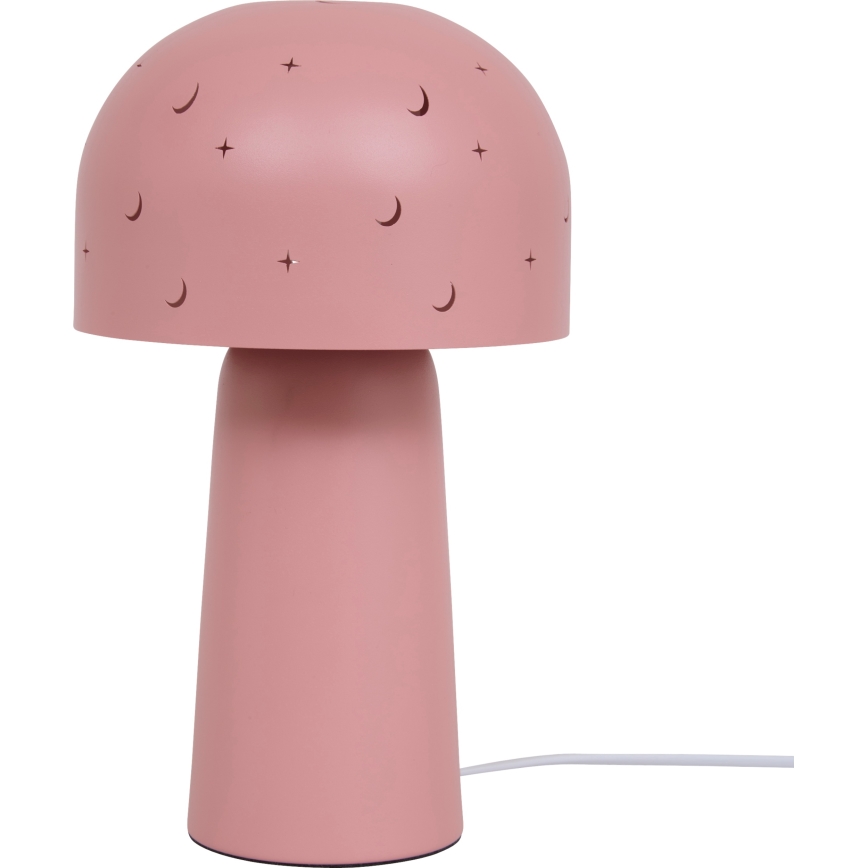 Atmosphera - Kindertischleuchte STARRY MUSHROOM 1xE14/25W/230V rosa