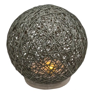 Atmosphera - LED-Außenleuchte HADY LED/3xAA 19,5 cm IP44