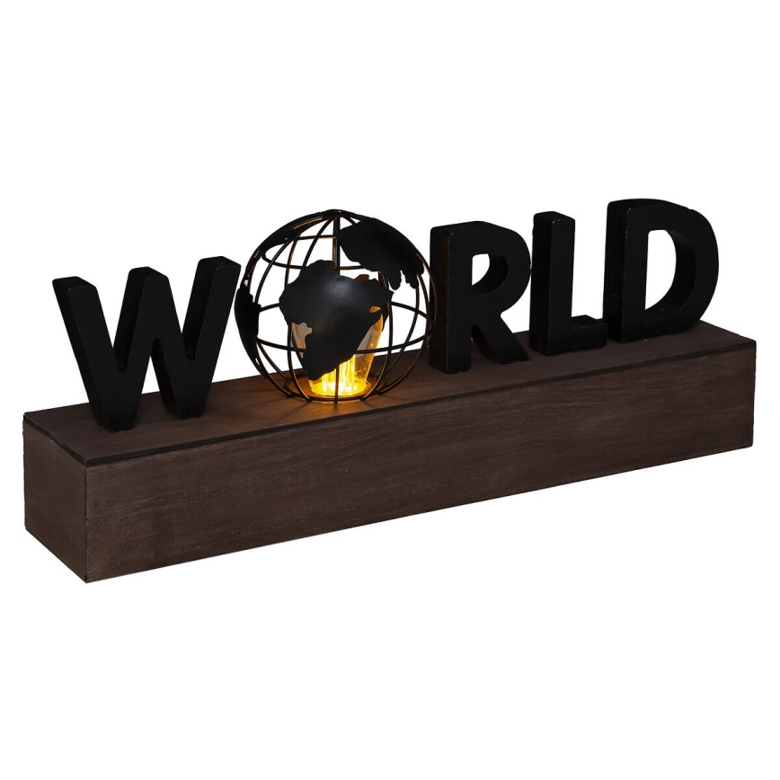 Atmosphera - LED-Dekoration WORLD LED/2xAAA
