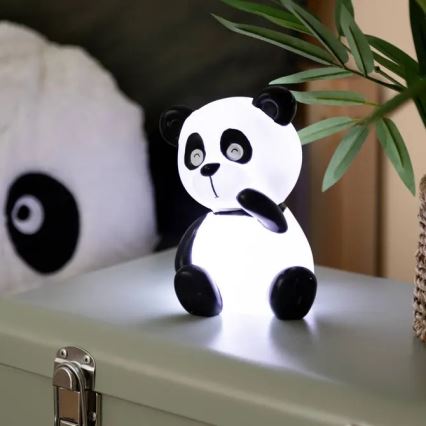 Atmosphera - LED-Kinder-Nachtlicht PANDA LED/3xLR44