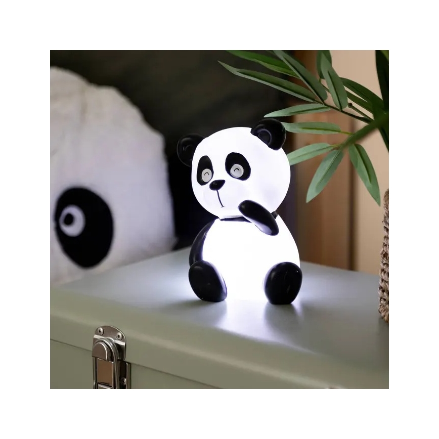 Atmosphera - LED-Kinder-Nachtlicht PANDA LED/3xLR44