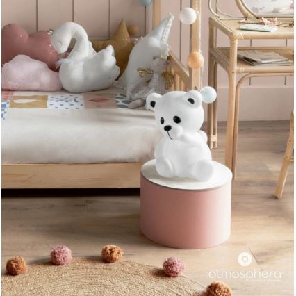 Atmosphera - LED Kinder-Nachtlicht TEDDY LED/3xAA weiß