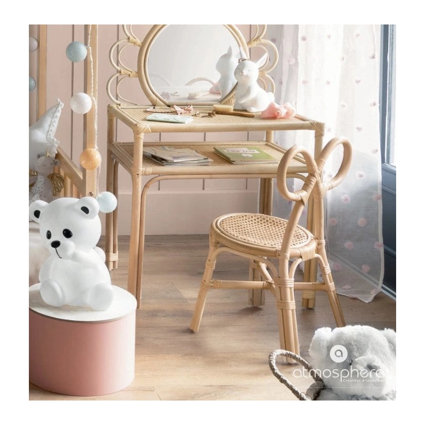 Atmosphera - LED Kinder-Nachtlicht TEDDY LED/3xAA weiß