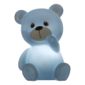 Atmosphera - LED Kinder-Nachtlicht TEDDY LED/3xLR44 blau