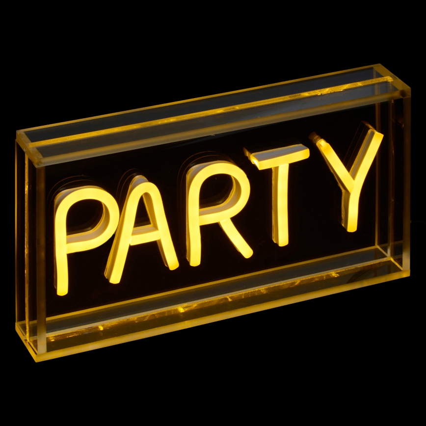 Atmosphera - LED-Neon-Tischdekoration PARTY LED/5V