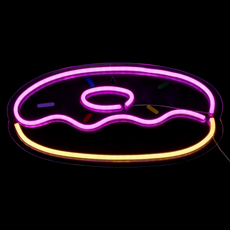 Atmosphera - LED-Neon-Wanddekoration DONUT LED/5V