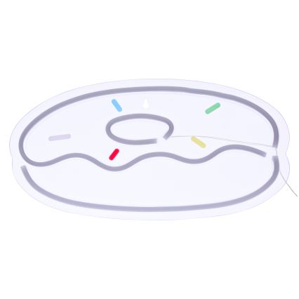 Atmosphera - LED-Neon-Wanddekoration DONUT LED/5V
