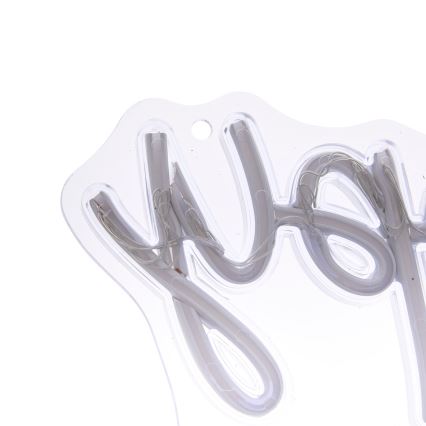 Atmosphera - LED-Neon-Wanddekoration HAPPY BIRTHDAY LED/5V