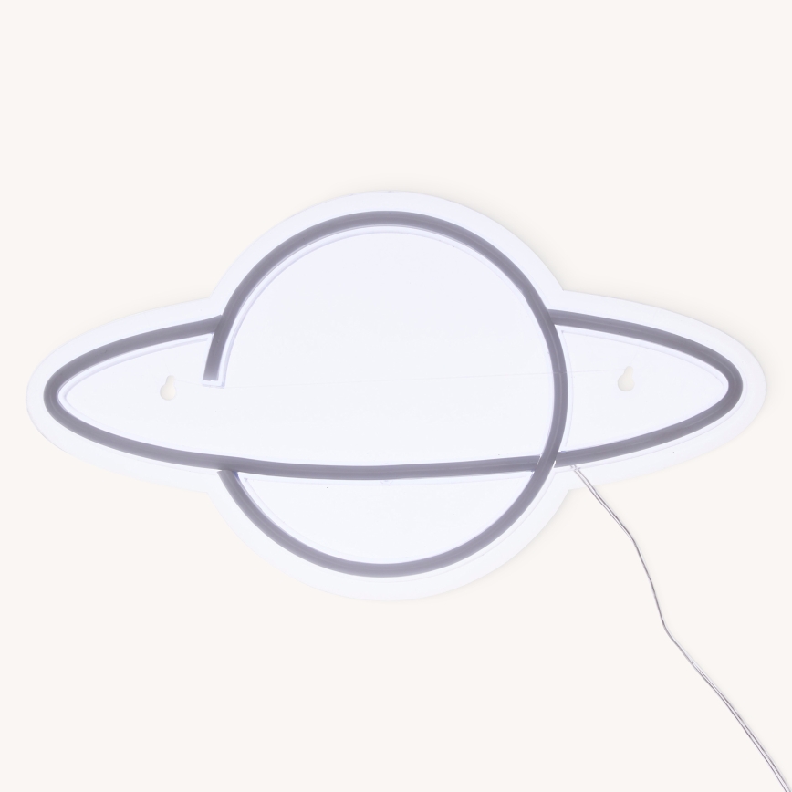 Atmosphera - LED-Neon-Wanddekoration PLANET LED/5V