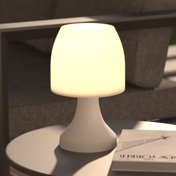 Atmosphera - LED-Outdoor-Tischleuchte DOKK LED/3xAAA 27,5 cm IP44