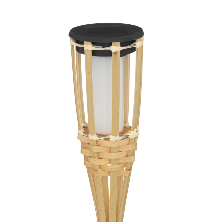 Atmosphera - LED-Solarleuchte MACEO LED/1,2V IP44 Bambus