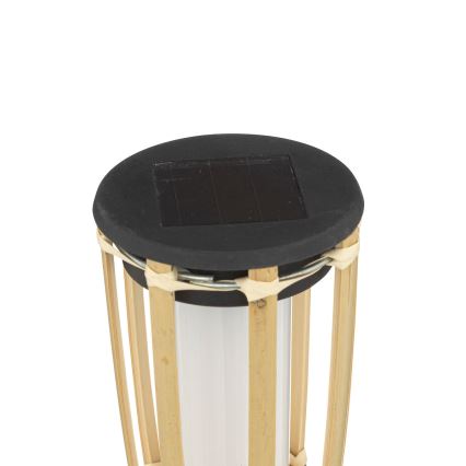 Atmosphera - LED-Solarleuchte MACEO LED/1,2V IP44 Bambus