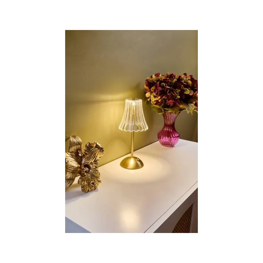 Atmosphera - LED dimmbare, mit Touch-Bedienung wiederaufladbare Schreibtischlampe ANETH LED/3,7V 1800 mAh