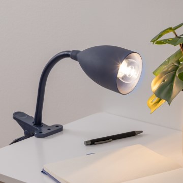 Atmosphera - Leuchte mit Klemme SILY 1xE14/7W/230V blau