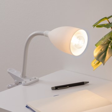 Atmosphera - Leuchte mit Klemme SILY 1xE14/7W/230V weiß