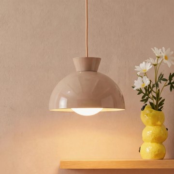 Atmosphera - LITO Hängeleuchte am Kabel 1xG9/4W/230V beige