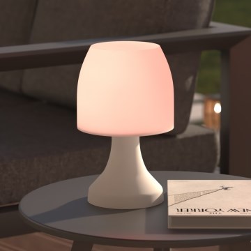 Atmosphera - Outdoor-Tischleuchte (LED RGB) DOKK LED/3xAAA 27,5 cm IP44