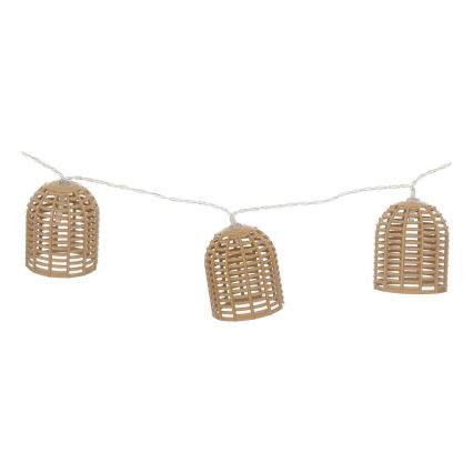 Atmosphera - Solar-LED-Lichterkette AIA 10xLED 3,35m IP44 warmweiß 1500 mAh