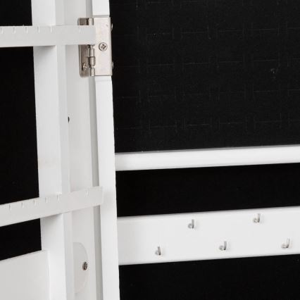 Atmosphera - Standspiegel mit integrierter Schmuckschatulle KRISTIN 146,8x37 cm weiß