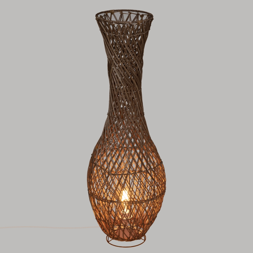 Atmosphera - Stehleuchte ELOISE 1xE27/40W/230V Rattan