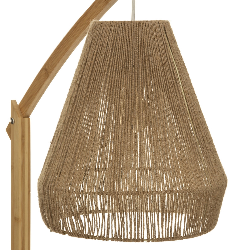 Atmosphera - Stehleuchte PALM 1xE27/60W/230V Bambus/Hanf
