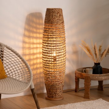 Atmosphera - Stehleuchte SAND 1xE27/40W/230V Buche/Wasserhyazinthe