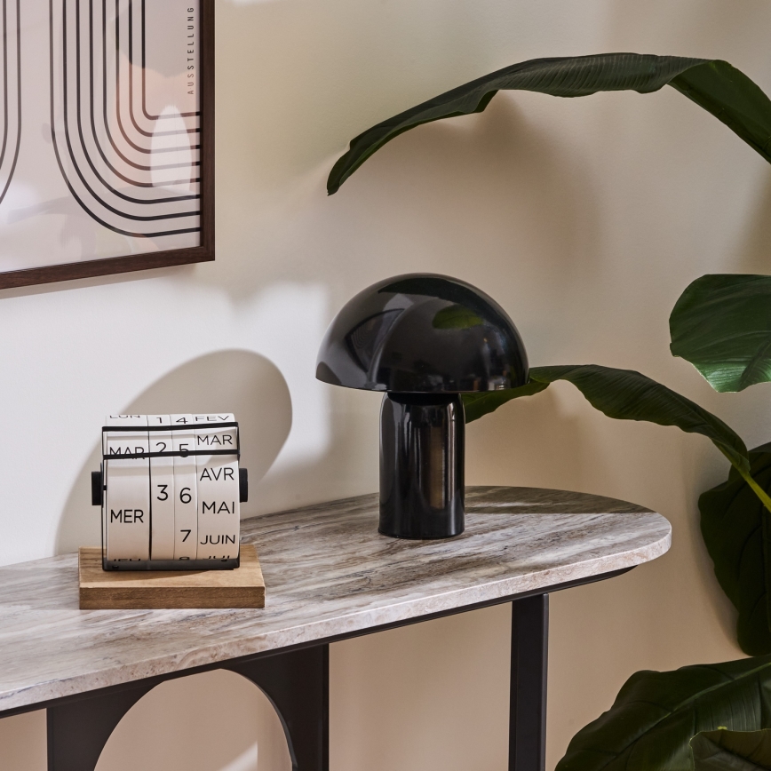 Atmosphera - Tischlampe LITO 1xE27/25W/230V schwarz