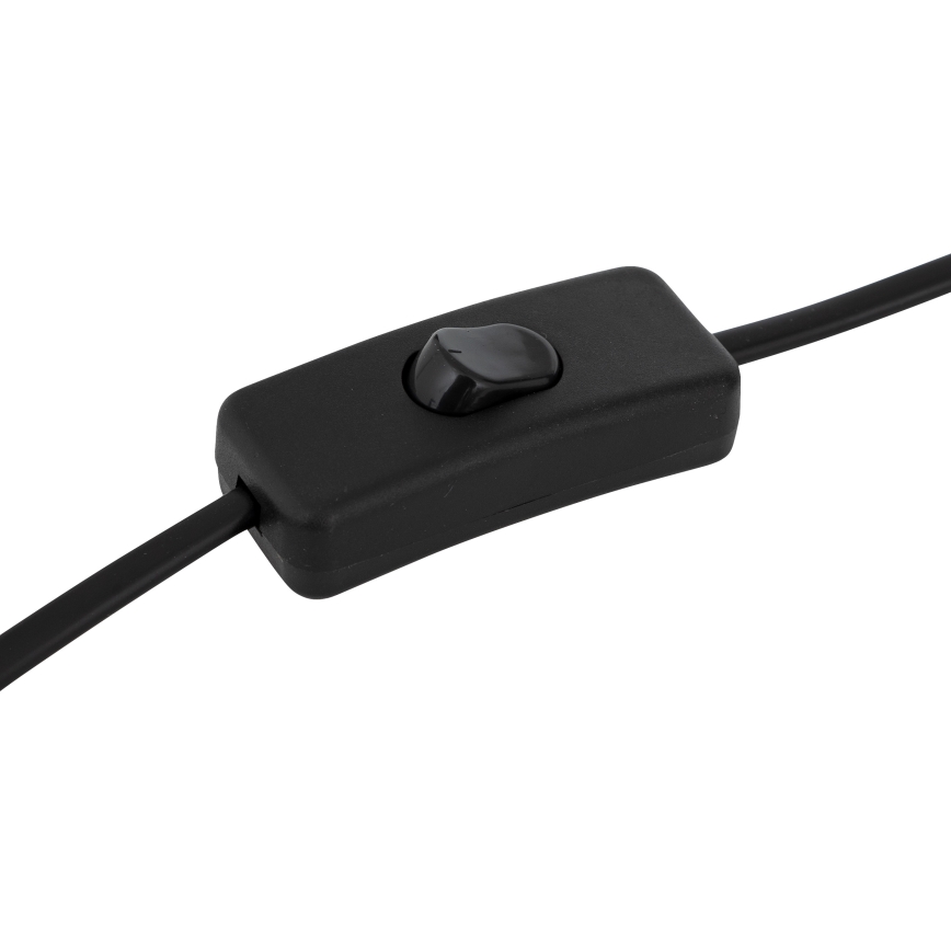 Atmosphera - Tischlampe MONIA 1xE14/60W/230V schwarz/weiß