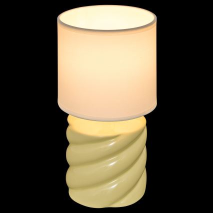 Atmosphera - Tischlampe NOLY 1xE14/40W/230V gelb