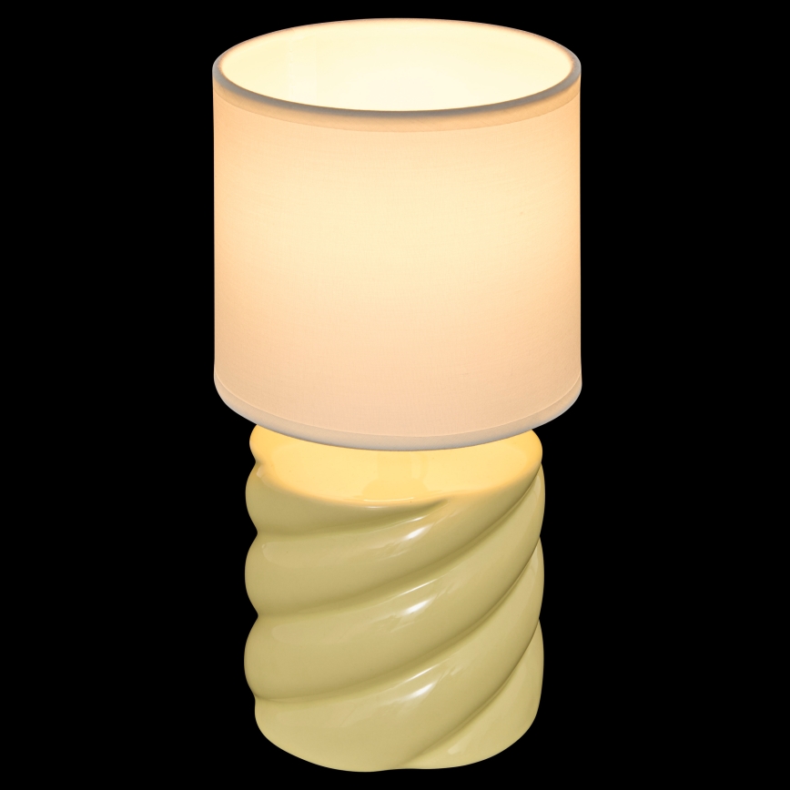 Atmosphera - Tischlampe NOLY 1xE14/40W/230V gelb