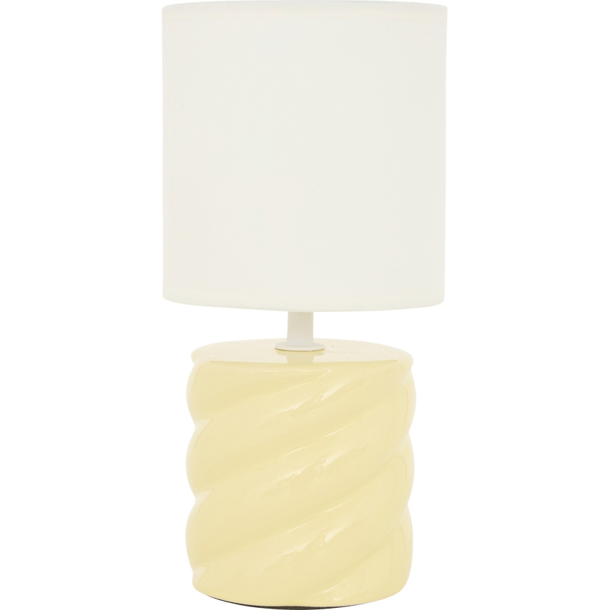 Atmosphera - Tischlampe NOLY 1xE14/40W/230V gelb
