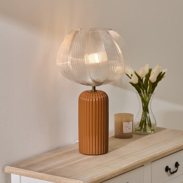 Atmosphera - Tischlampe PHYLAS 1xE14/40W/230V orange