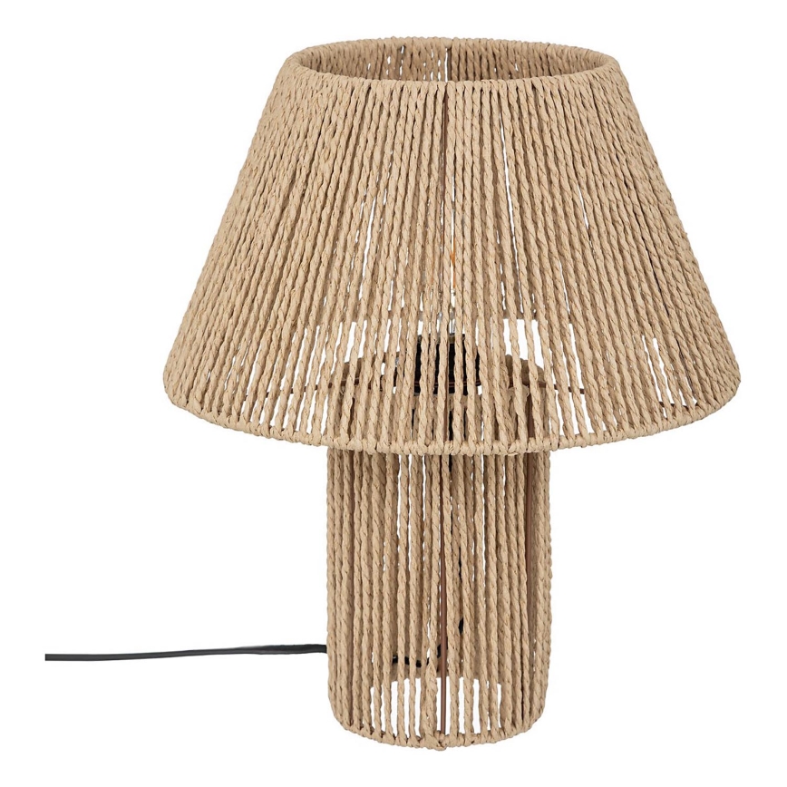Atmosphera - Tischleuchte ADRIA 1xE27/40W/230V Jute