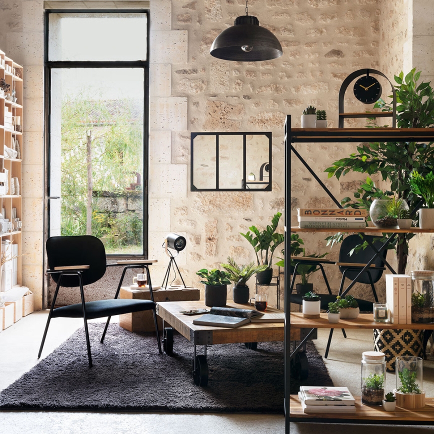 Atmosphera - Tischleuchte BIL 1xE27/25W/230V