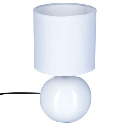 Atmosphera - Tischleuchte TIMÉO 1xE14/60W/230V glänzend weiß