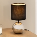 Atmosphera - Tischleuchte TIMÉO 1xE14/60W/230V glänzendes Chrom/schwarz